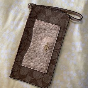 Coach wristlet